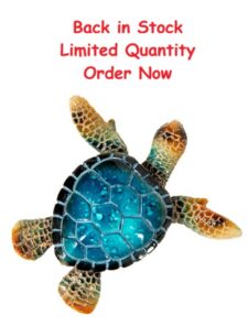 Polystone Blue Turtle Magnet