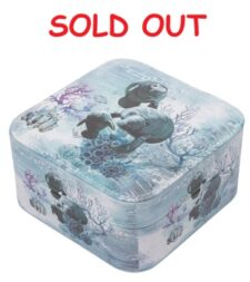 5 1/4 Inches Wide x 2 1/2 Inches High Manatees Jewelry Box