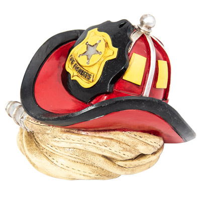 Firefighter Helmet Bank