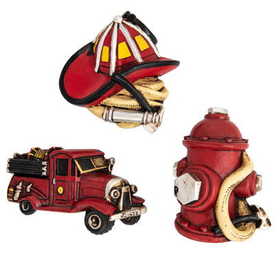 Assorted Firefighter Magnet