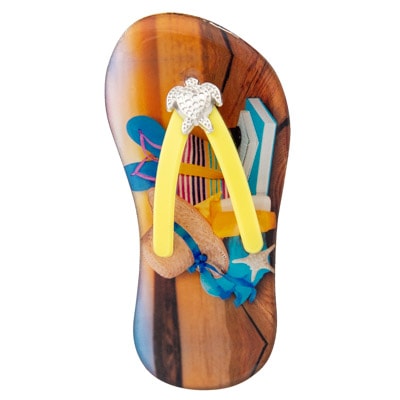 Beach Flip Flop Magnet