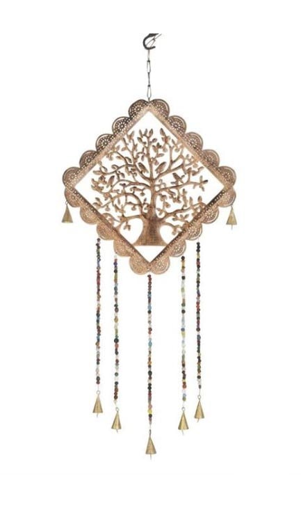 30 Inches Long x 14 Inches Wide Tree of Life Wind Chime