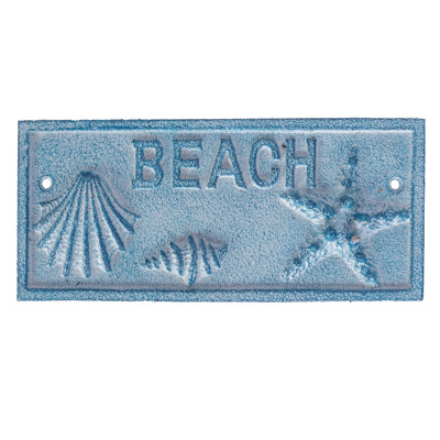 Beach Seashells Plaque