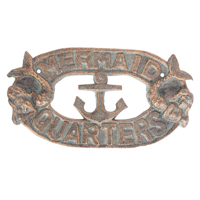 Mermaid Quarters Plaque