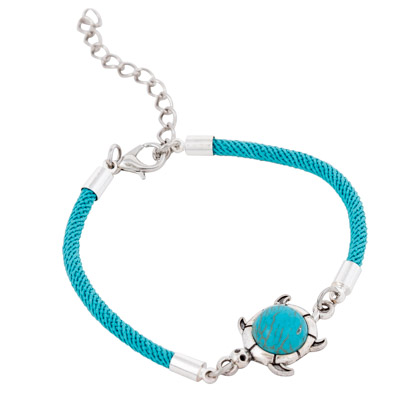 Turquoise Cord Bracelet