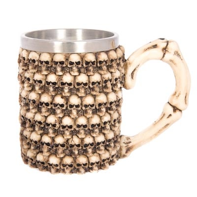 4 1/2 Inches High Skulls Drinking Mug