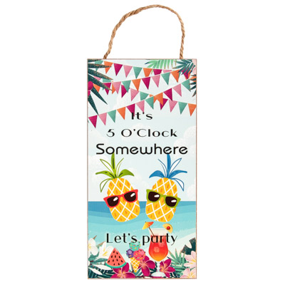 Let's Party Pineapples Sign