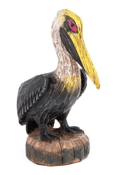 Brown Pelican Figurine