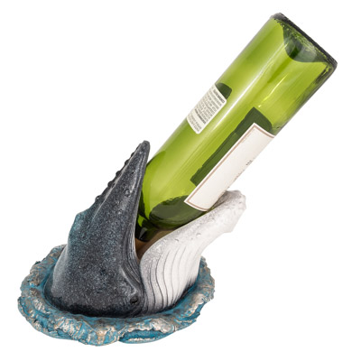 8 3/4 Inches Wide x 7 1/2 Inches High Drinking Whale Bottle Holder