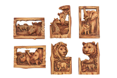 Assorted Safari Animal Magnet