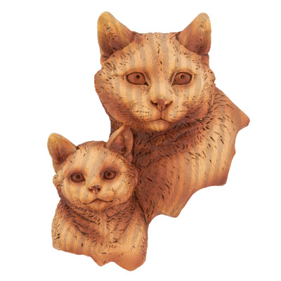 3 Inches High Cat and Kitten Magnet