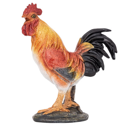 8 1/4 Inches High Decorative Rooster Figurine