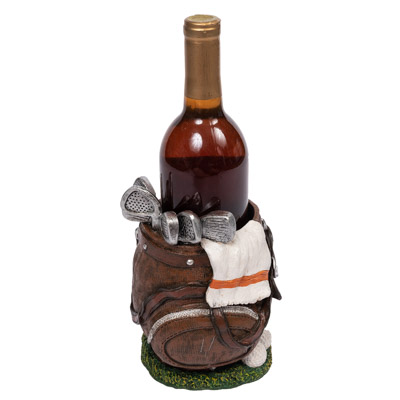 7 1/4 Inches High Golf Bag Wine Bottle Holder