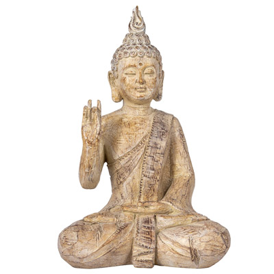 12 1/2 Inches High Thai Buddha Figurine