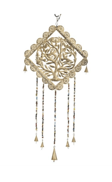 30 Inches Long x 14 Inches Wide Tree of Life Wind Chime