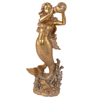 Mermaid Holding Sea Shell