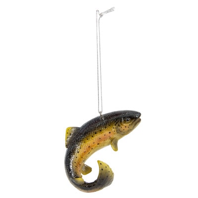 Rainbow Trout Hanging Ornament