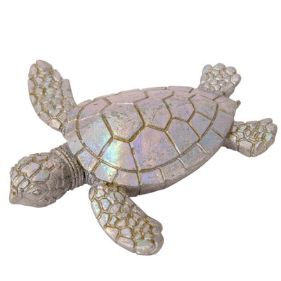 Silvery Sea Turtle Magnet