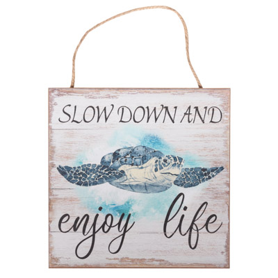 Slow Down Turtle Sign