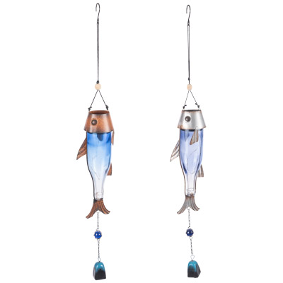 30 Inches Long Assorted Fish Wind Chime