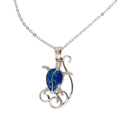 Sea Turtle Pendant Necklace