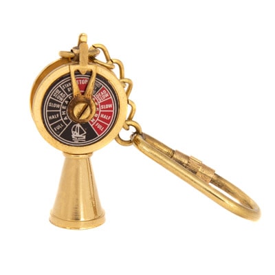 Telegraph Key Ring