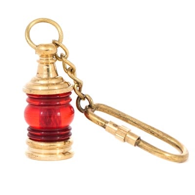 Port Lantern Nautical Key Ring