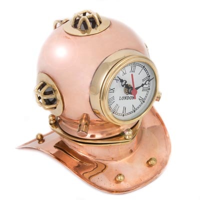 Diver's Helmet Clock