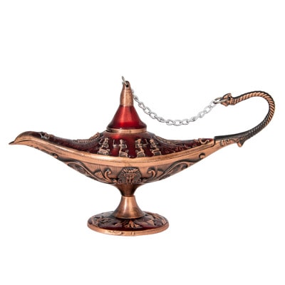 Red Colored Aladdin's Lamp