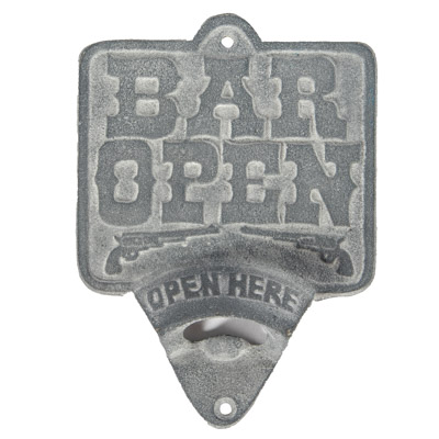 Bar Open Wall Bottle Opener