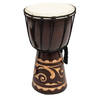 11 3/4 Inches High Djembe Tribal Drum