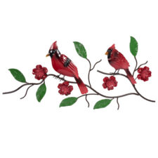 31 1/2 Inch Wide Cardinals Wall Decor