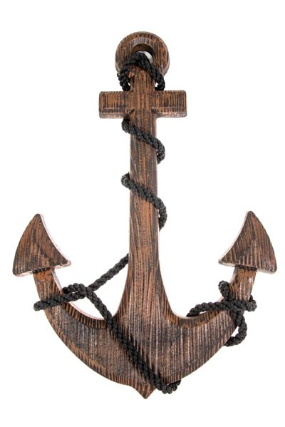 24 Inches Long Rustic Wall Anchor