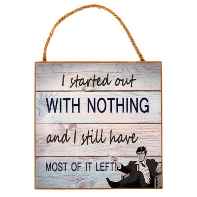 Positive Financial Spin Sign