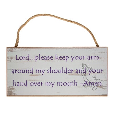 Lord Keep Prayer Sign
