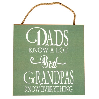 Dads and Grandpas Sign