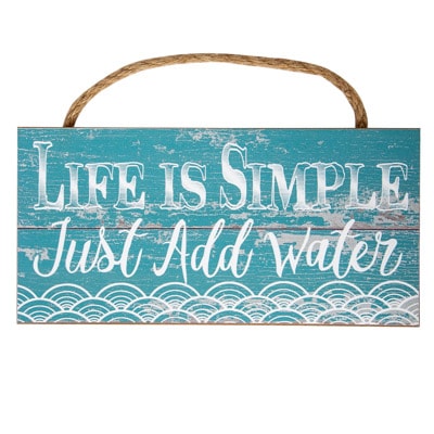Just Add Water Sign