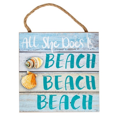 Beach Beach Beach Sign