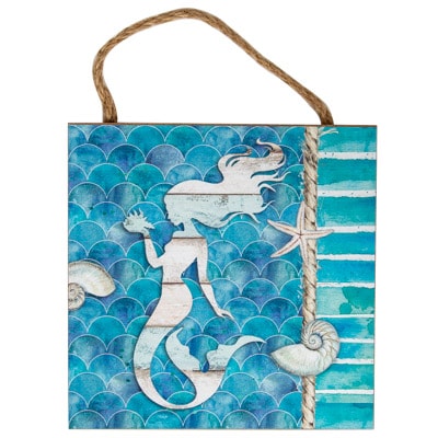 Mermaid and Rope Wall Art
