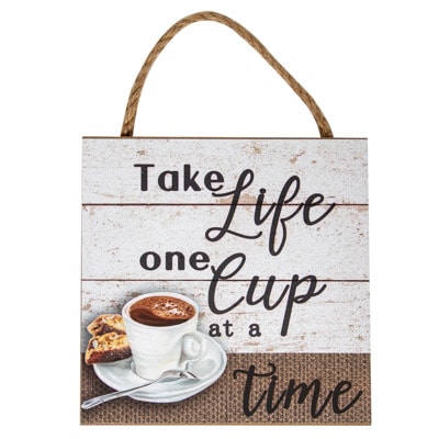 Coffee Lovers Advice Sign