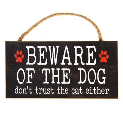 Beware Of Dog Sign