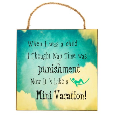 Nap Time Sign