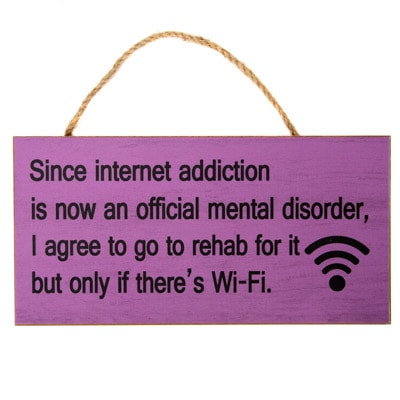 Internet Addiction Sign