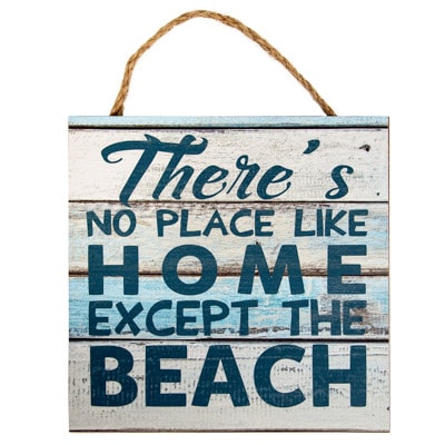 Except the Beach Sign