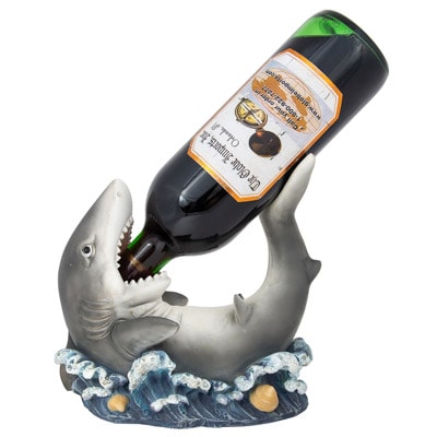Biting Shark Wine Bottle Holder