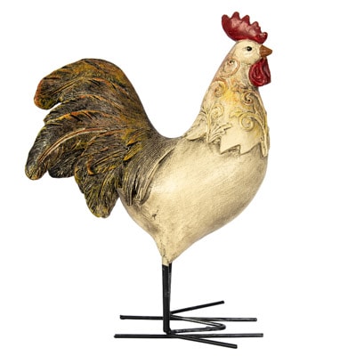 Decorative Rooster Figurine