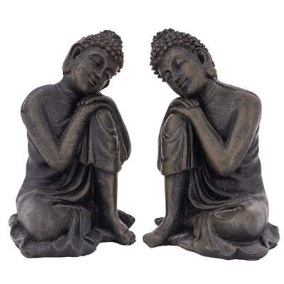 3 1/2 Inches High Assorted Resting Thai Buddha