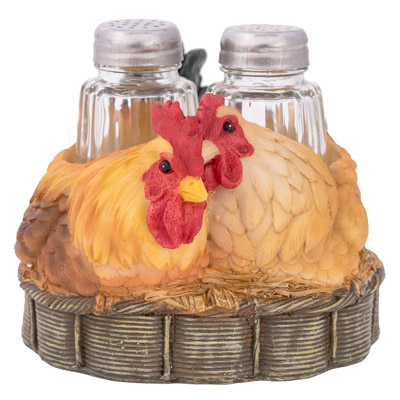 Hens Salt & Pepper Set