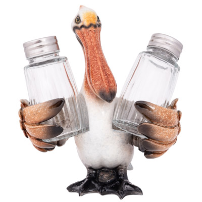 5 Inches High Pelican Salt & Pepper Set