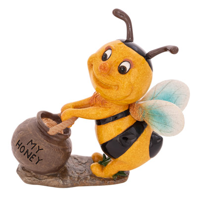 6 Inches High Honey Bee Figurine
